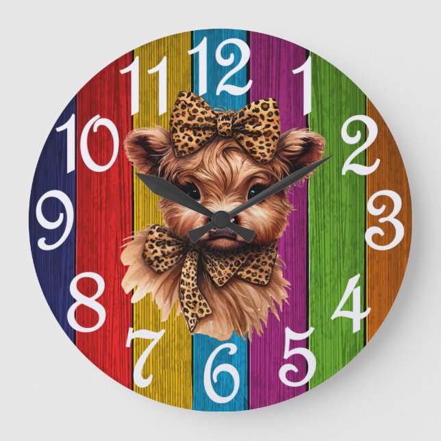 Horloge grande vache de campagne (Recto)