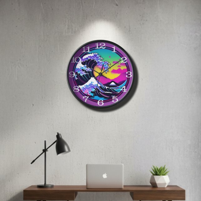 Horloge grande vague moderne (Créateur téléchargé)