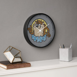 Horloge Graphique en cercle extensible TAZ™
