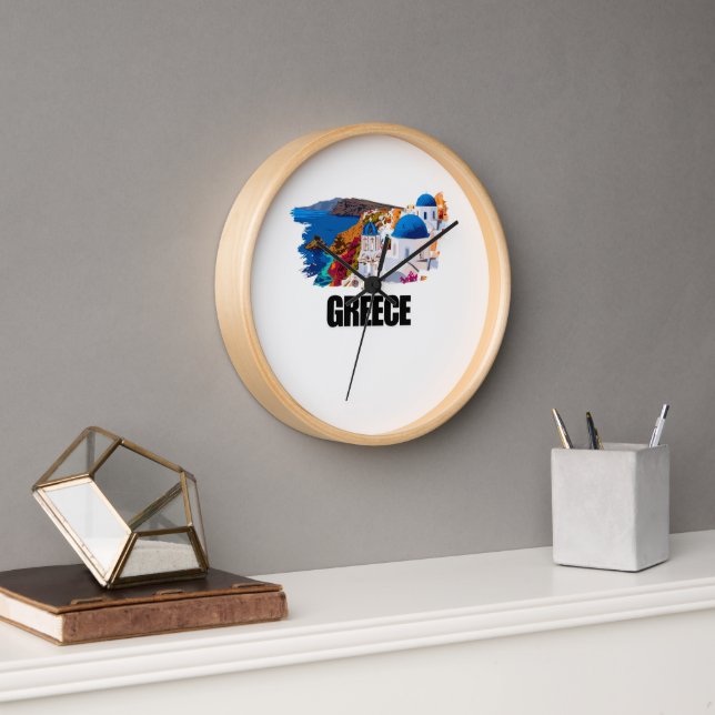Horloge GreekIslands (Bureau)
