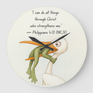 Horloge Grenouille en Détresse