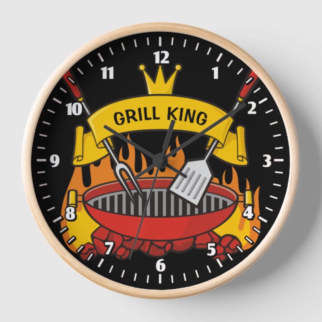 Horloge Grill King (Recto)
