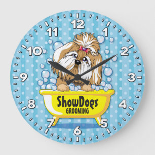Horloge Groomer-Personnalisée parAnimal familier
