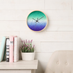 Horloge Grungy Abstrait MLM Hommes Aimants Hommes Fierté D