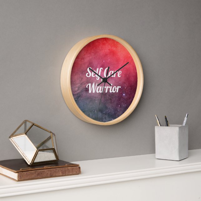 Horloge Guerrier auto-soignant (Bureau)