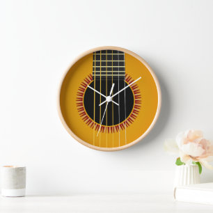 Horloge Guitare acoustique