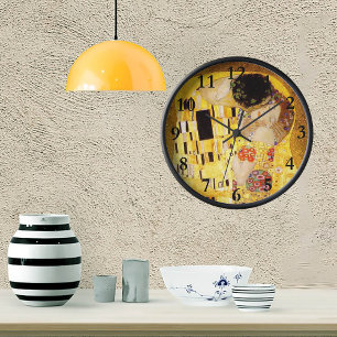 Horloge Gustav Klimt La Peinture Classique Du Kiss