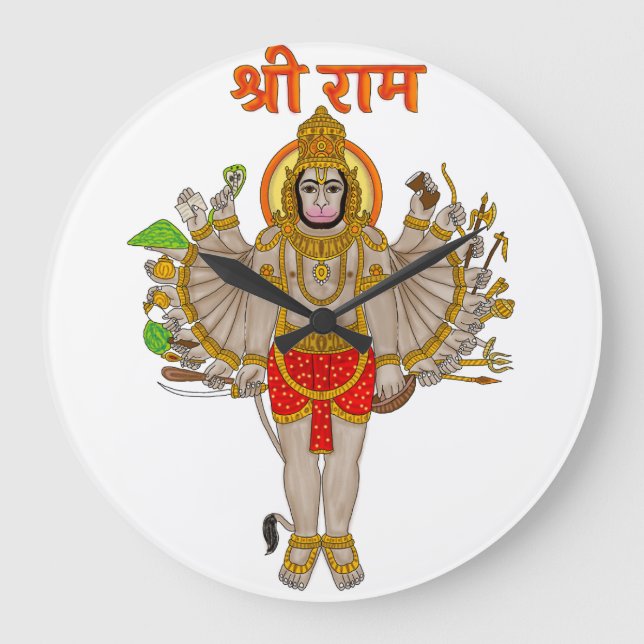 Horloge Hanuman (Recto)
