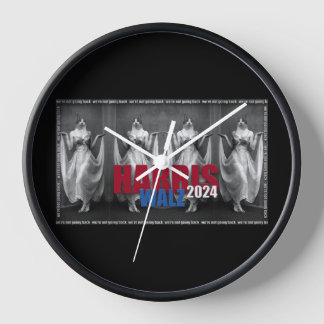 Horloge Harris-Walz 2024