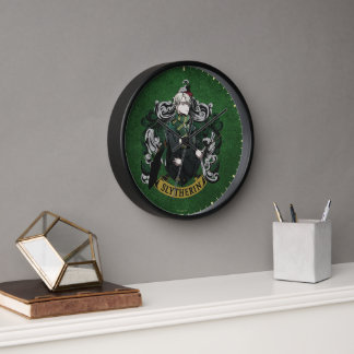 Horloge HARRY POTTER™ | Anime Draco Malfoy House Crest