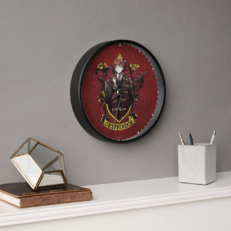 Horloge HARRY POTTER™ | Anime Ron Weasley House Crest