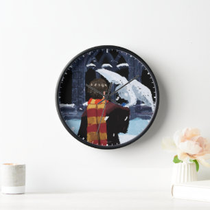 Horloge HARRY POTTER™ & Hedwig dans la neige
