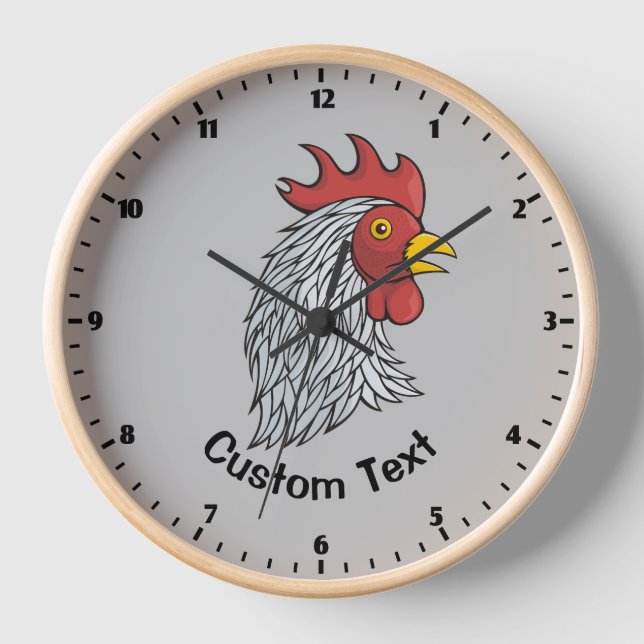 Horloge Head de Gray Rooster (Recto)