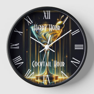 Horloge Heure Populaire de la fête Neon Personnalisé