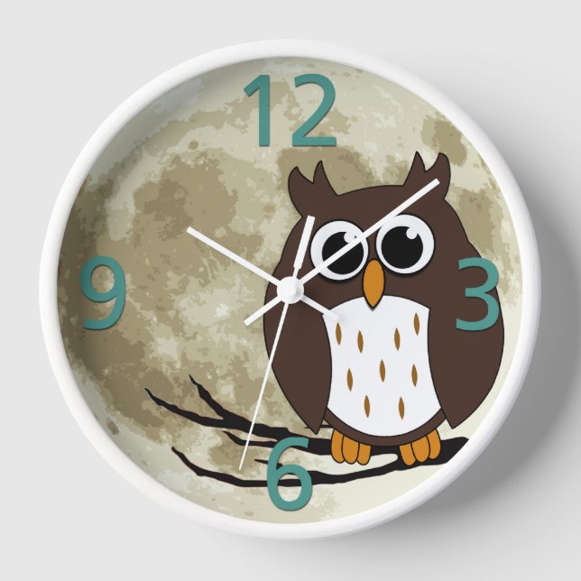 Horloge Hibou (Recto)