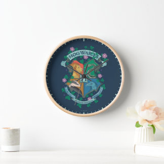 Horloge HOGWARTS™ Floral Crest