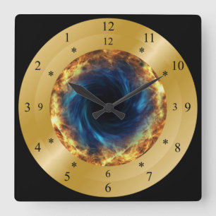 Horloge horaire ~ Trou noir de feu ~ * ~ ~ ~