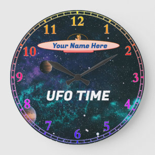 Horloge horaire UFO