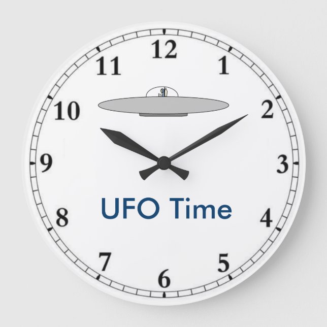 Horloge horaire UFO (Recto)