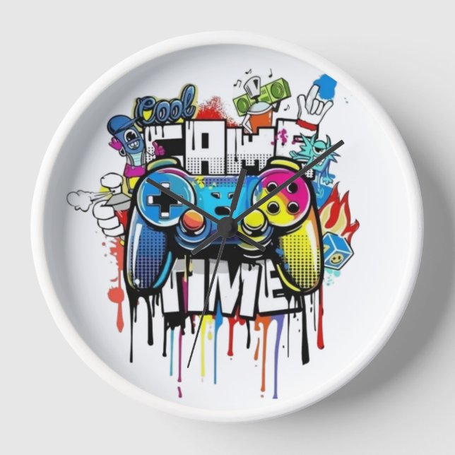 Horloge Horaires Heure de jeu (Recto)