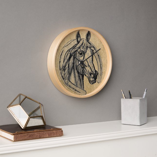 Horloge Horse cameo (Bureau)