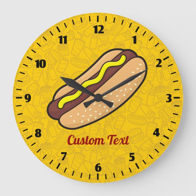 Horloge Hotdog (Recto)