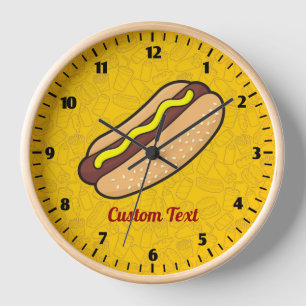Horloge Hotdog