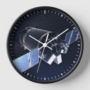 Horloge Illustration Du Dragon Xl Spacecraft.