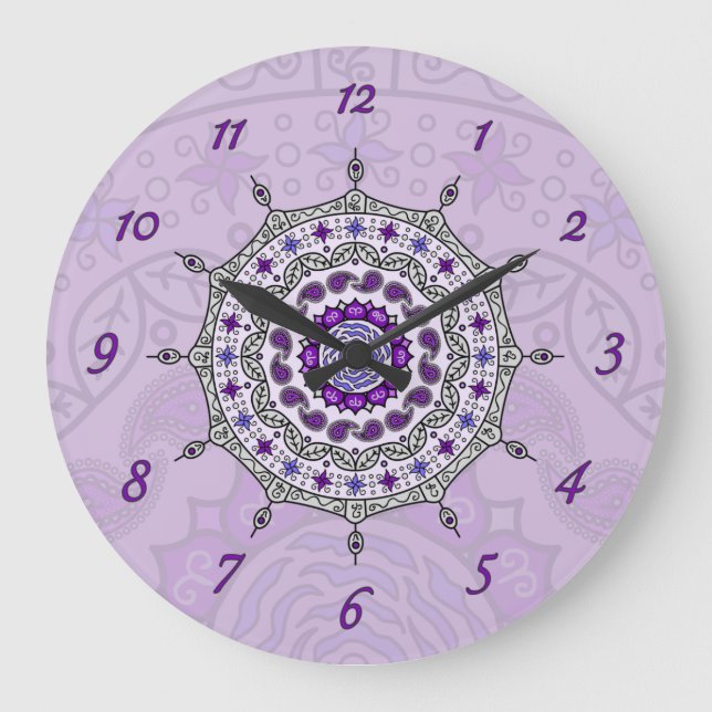 Horloge Imaginaire Mehndi (Recto)