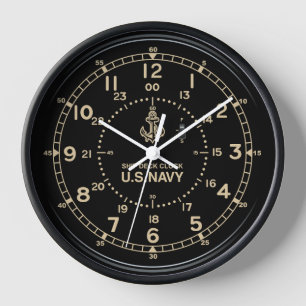 Horloge imitation rétro U.S. NAVY