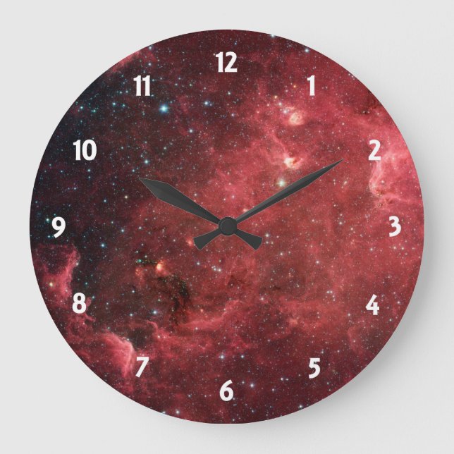 Horloge infrarouge Nebula en Amérique du Nord (Recto)