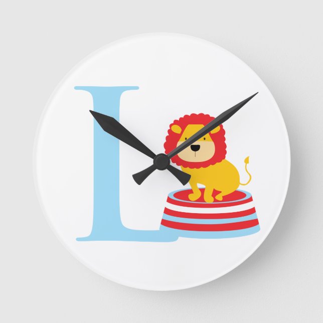 Horloge initiale de la lettre L (Recto)