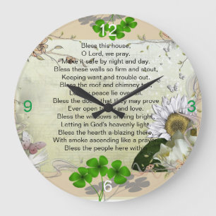 Horloge irlandaise de bénédiction de Chambre
