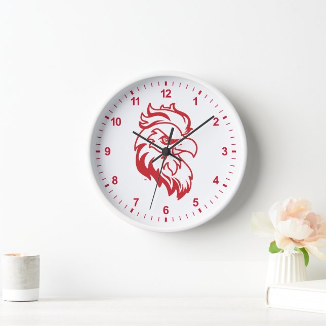 Horloge Jacksonville State University Gamecocks Red Eagle (Maison)