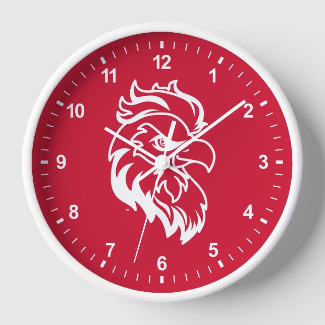 Horloge Jacksonville State University Gamecocks Red Eagle (Recto)