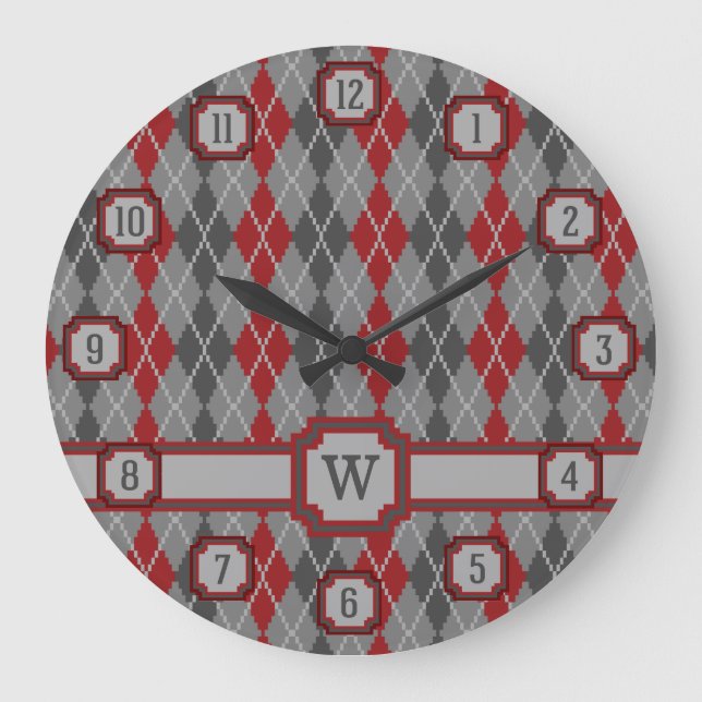 Horloge Jacquard des cendres et des membres (Recto)