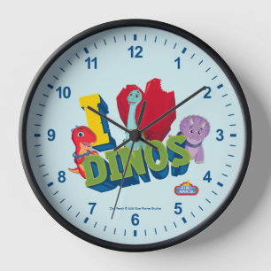 Horloge J'adore les dinos   Dino Ranch
