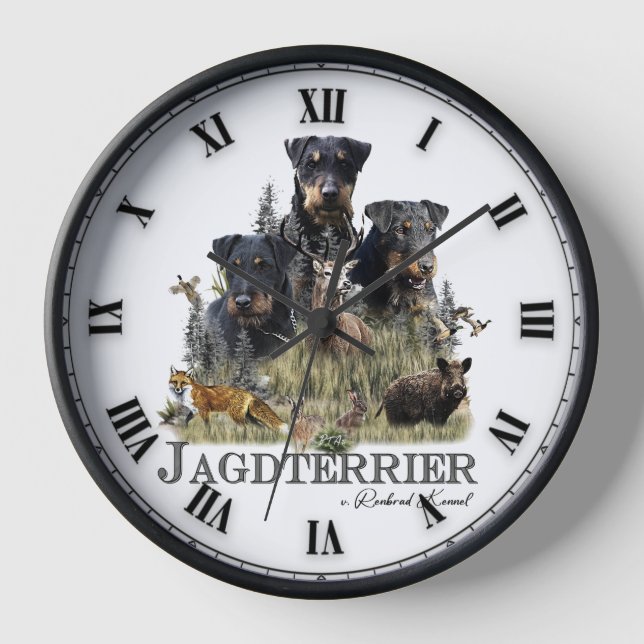 Horloge Jagdterriers c. Renbrad Kennel (Recto)