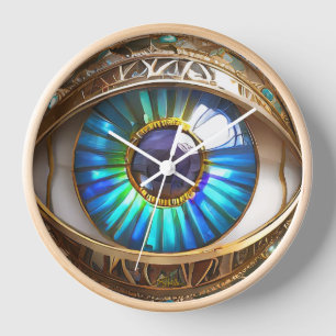 Horloge J'ai mon troisième oeil sur toi