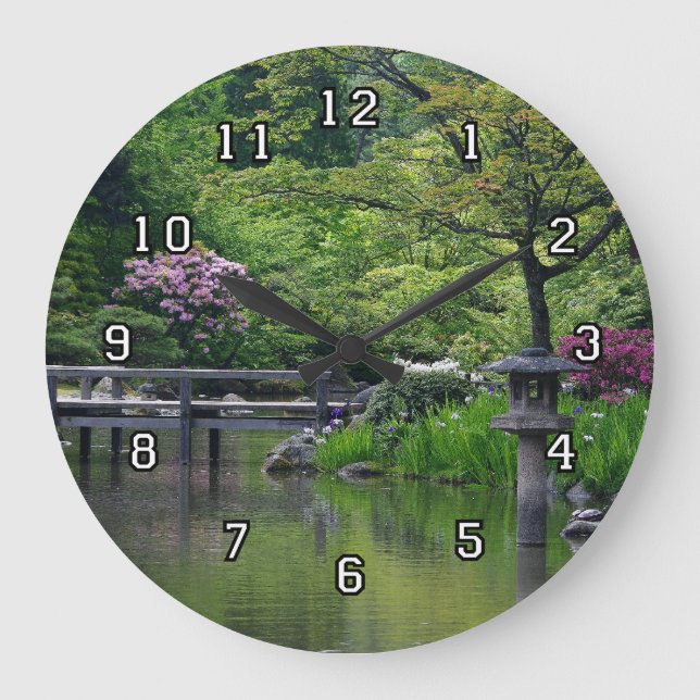 Horloge Jardin Japonaise (Recto)