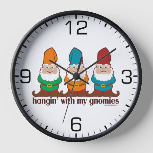 Horloge Je Pense À Mes Gnomes
