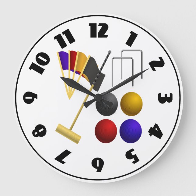 Horloge Jeu De Croquet (Recto)