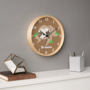 Horloge Joli décor de chambre pour enfants