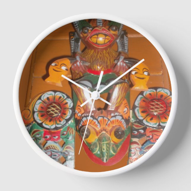 Horloge Joli Retro Halloween Bash Hakuna Matata Party Cade (Recto)