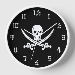 Horloge Jolly roger