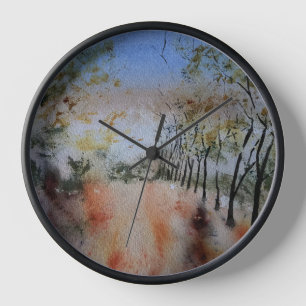 Horloge Jours d'automne