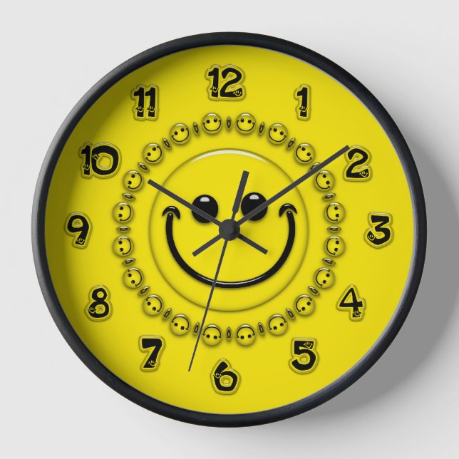 Horloge Joyeux Face Clock (Recto)