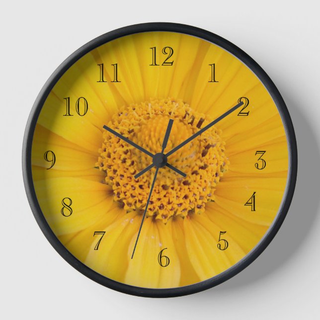 Horloge Joyeux Petit Tournesol (Recto)
