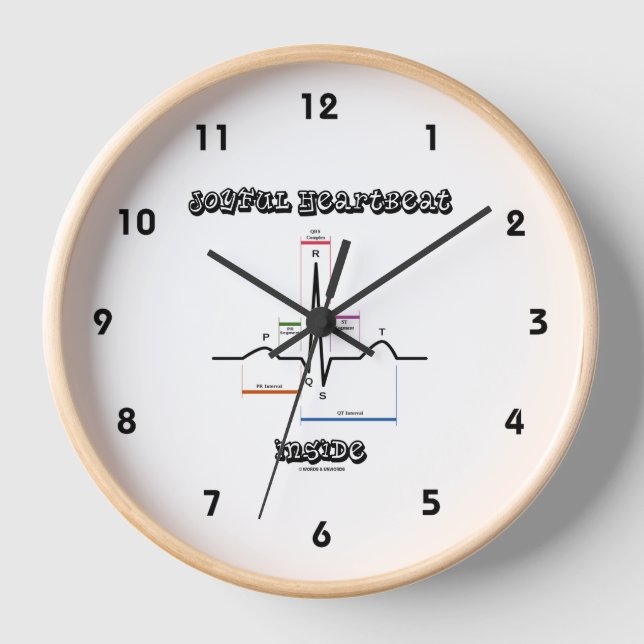 Horloge Joyful Heartbeat Inside (Recto)