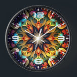 Horloge Kaleidoscope Mandala Flower Design-23091<br><div class="desc">Kaleidoscope Mandala Flower Design-23091</div>